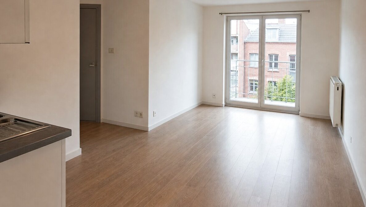 Après le projet de débarras à Sint Niklaas - Appartement vide après changement de locataire
