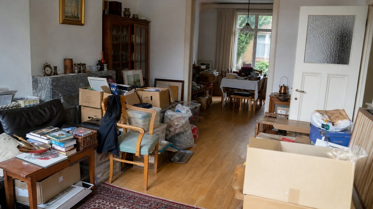 Avant le projet de débarras à Turnhout - Maison familiale vidée avant remise des clés
