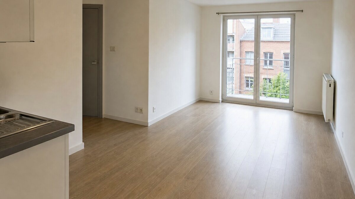 Après le projet de débarras à Geel - Appartement libéré après départ en maison de repos