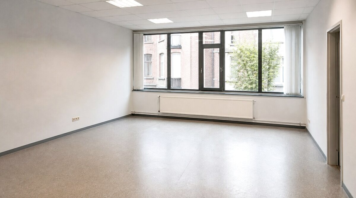 Après le projet de débarras à Lokeren - Bureau et chambre d'amis libérés